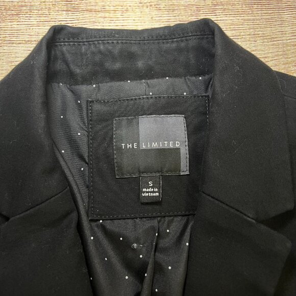 The Limited Black Blazer Size Small Classic Career Professional 1-Button - Picture 8 of 11
